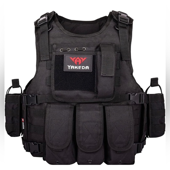 yakeda Jackets & Coats Yakeda Tactical Vest Military Airsoft Swat